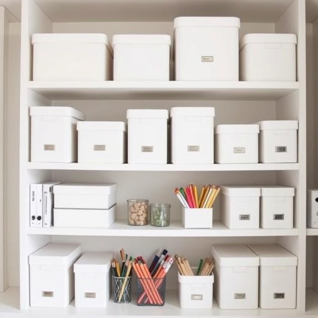 Use Matching Storage Containers