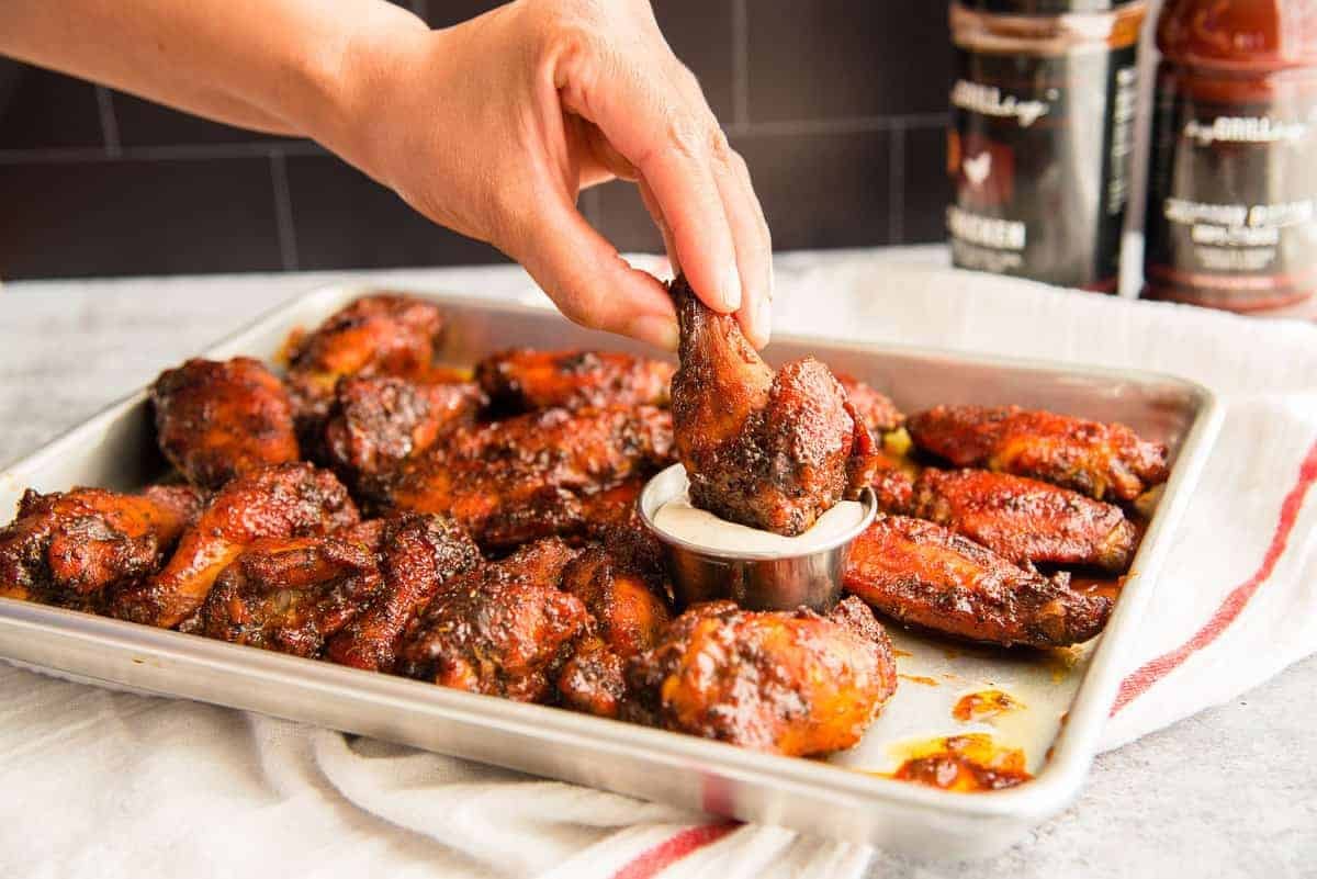 Guava BBQ Air Fryer Chicken Wings