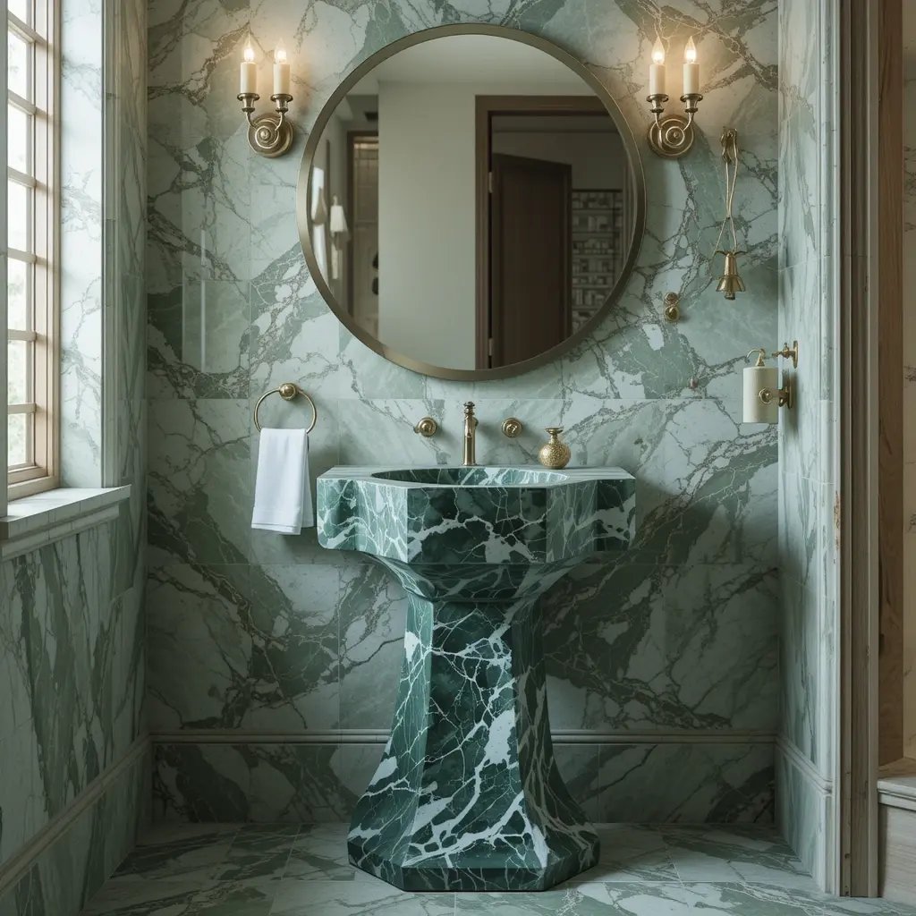 Freestanding Marble Sink