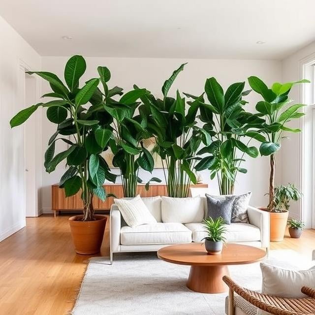 Indoor Plants as Dividers