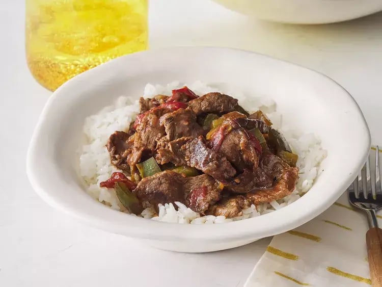 Slow-Cooker Pepper Steak