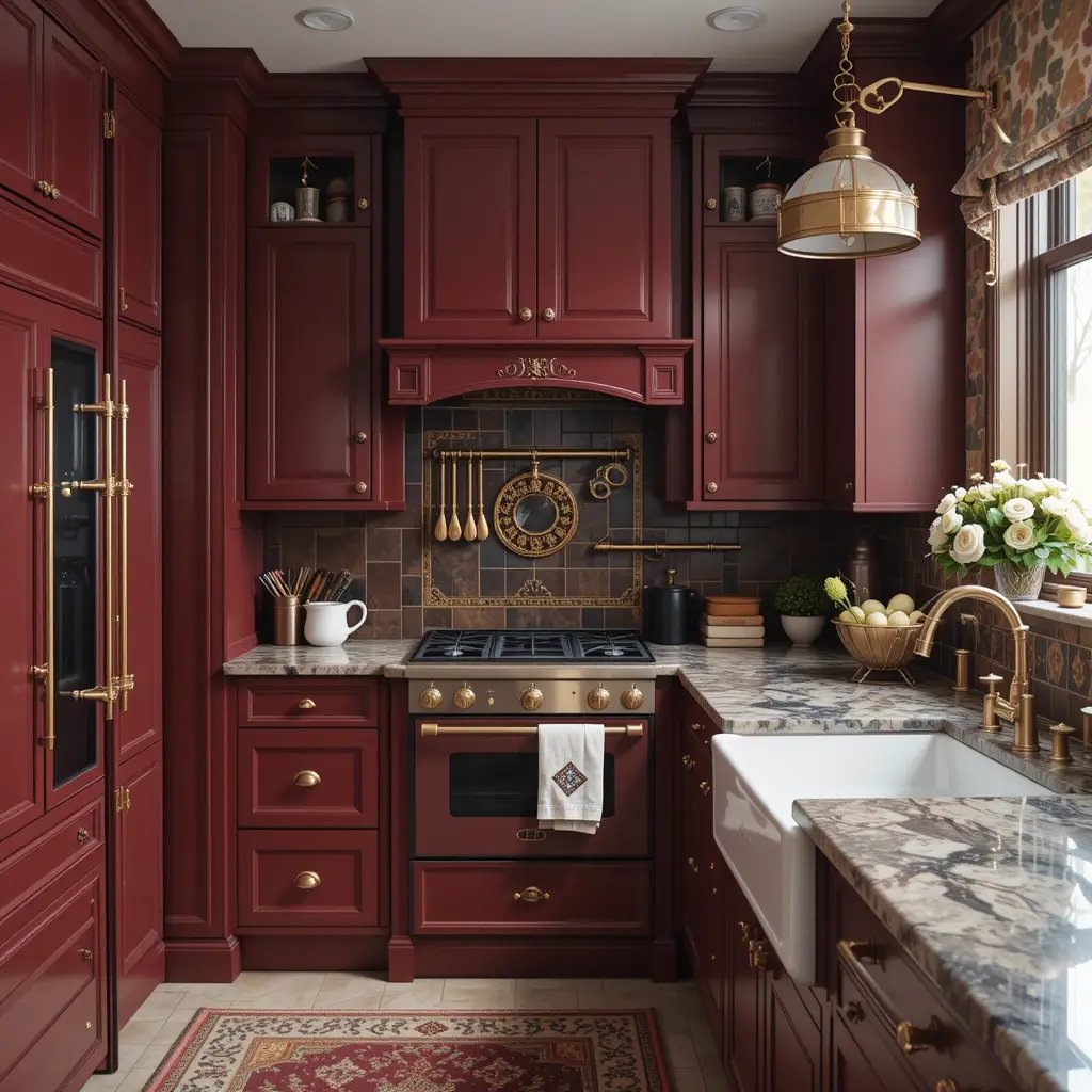 Deep Burgundy