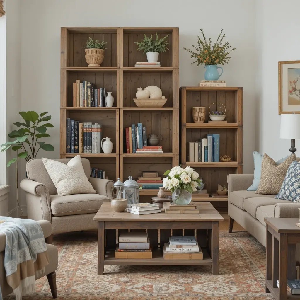 Antique Wooden Crates