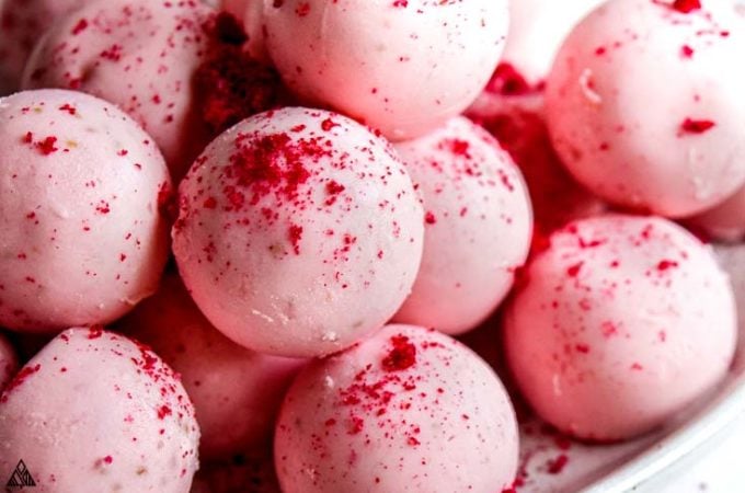 Strawberry Cream Fat Bombs