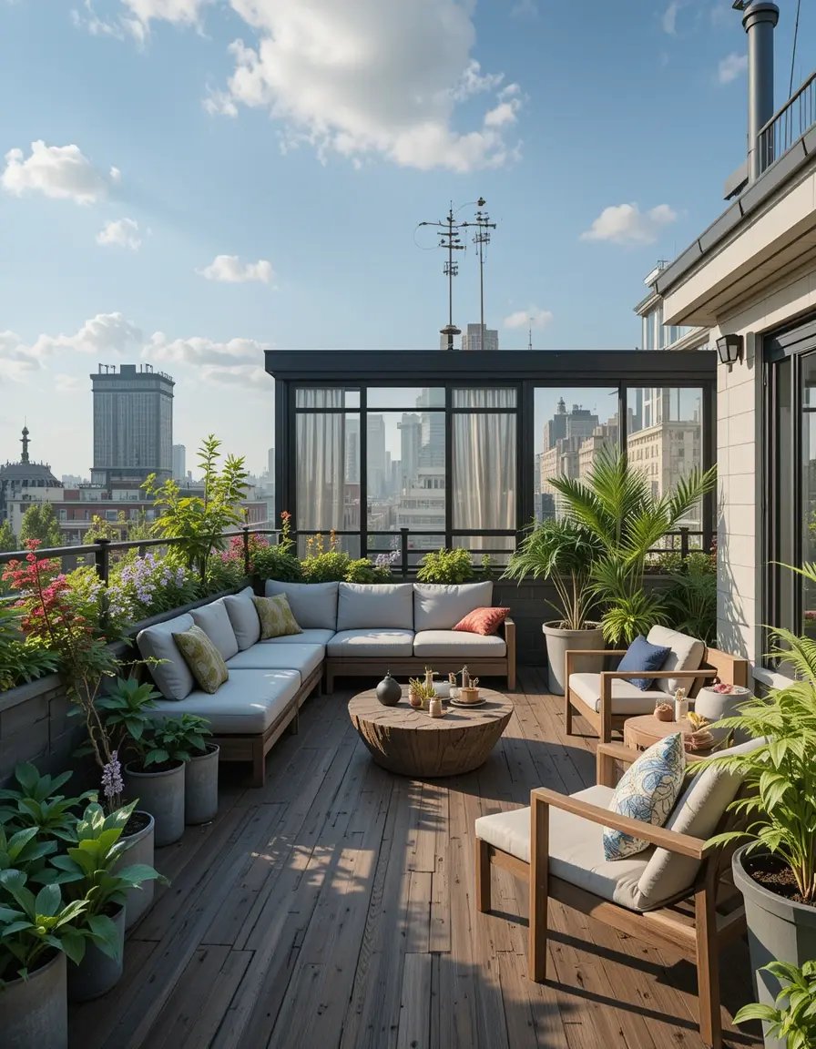 Rooftop Garden Deck