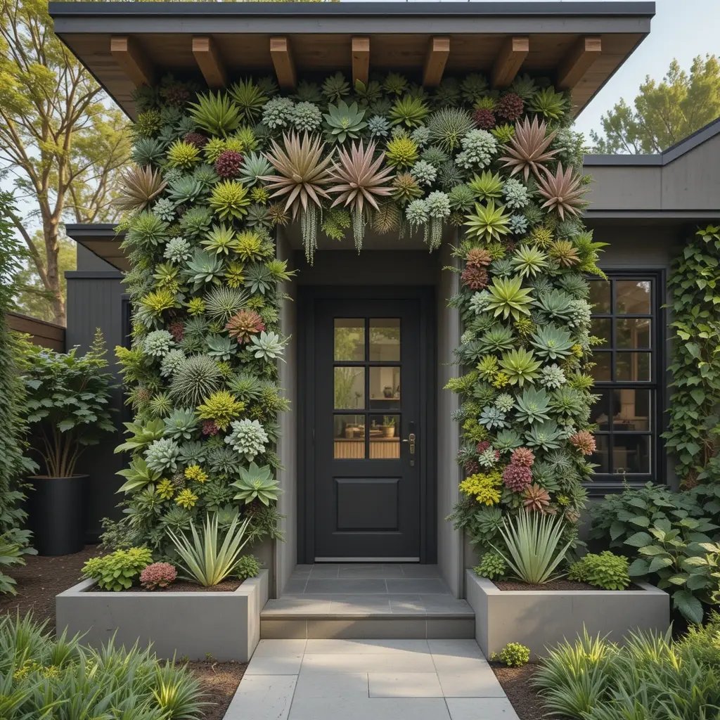 Install a Living Wall or Vertical Garden