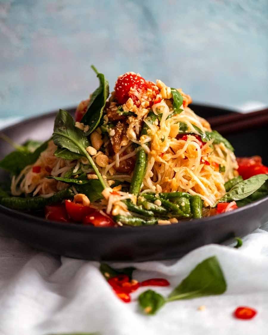 Thai-Inspired Green Papaya Slaw