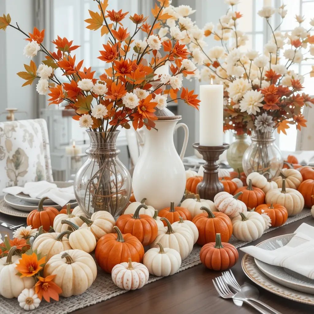 Tuck in Mini Pumpkins