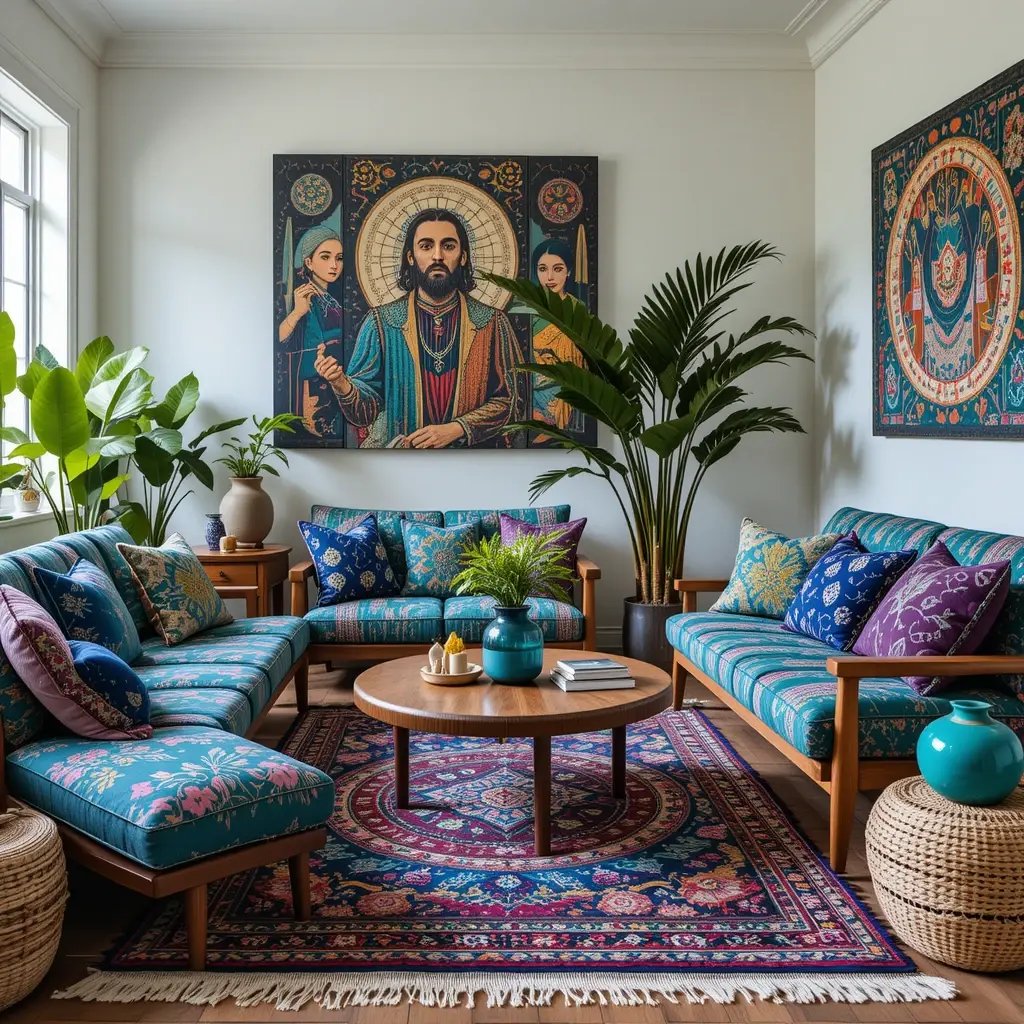 Mix and Match Jewel Tones for a Vibrant Boho Look