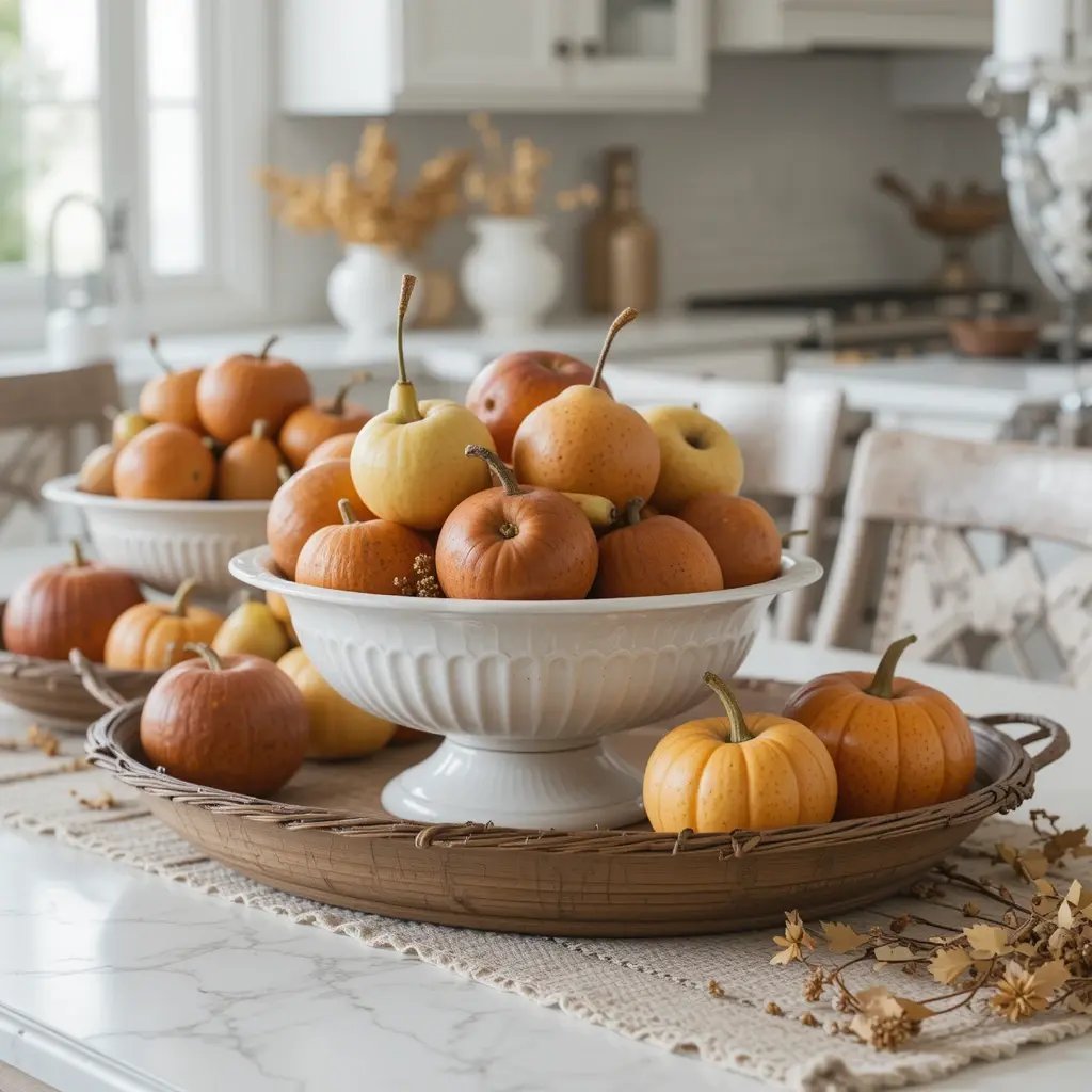 Display Seasonal Fruits and Vegetables