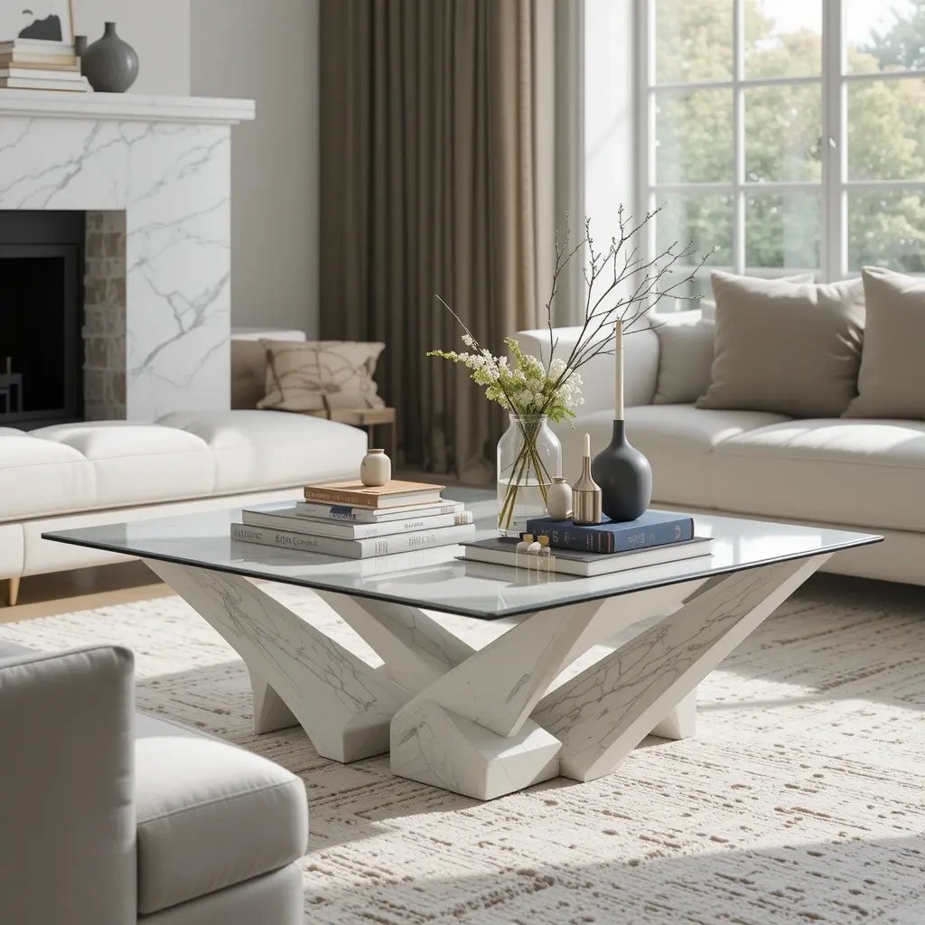 Incorporate a Statement Coffee Table