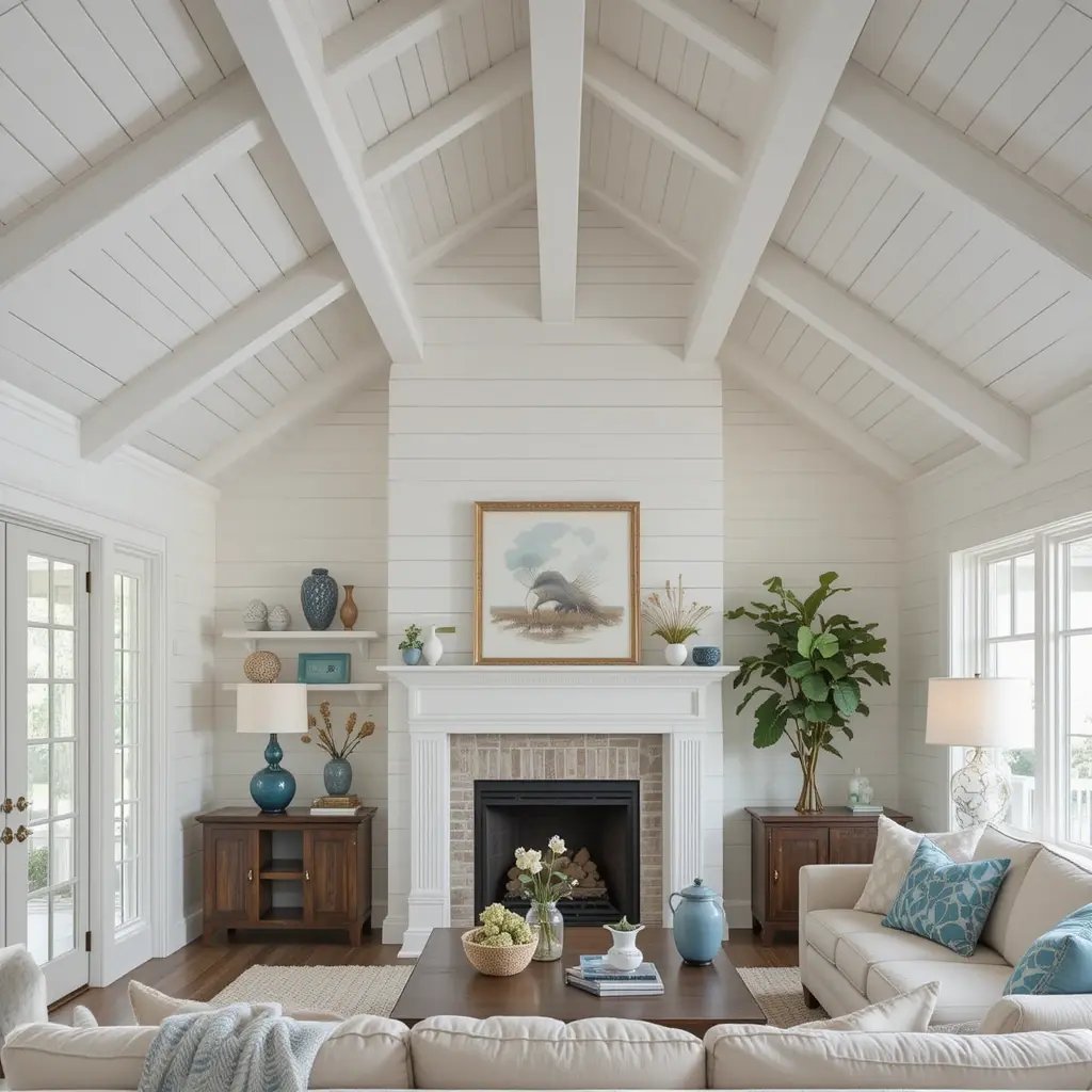 Shiplap Ceiling Treatment