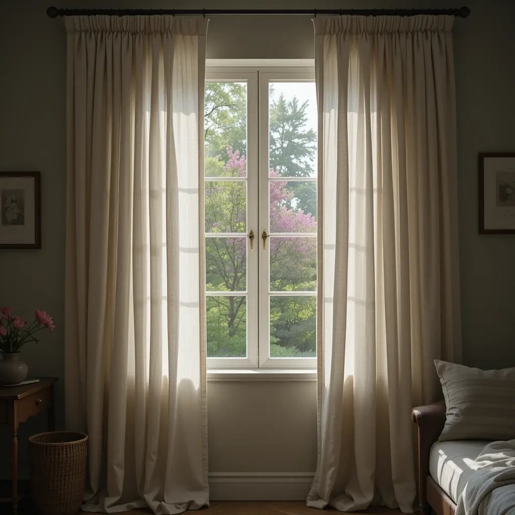 Linen Curtains That Let the Light Breathe