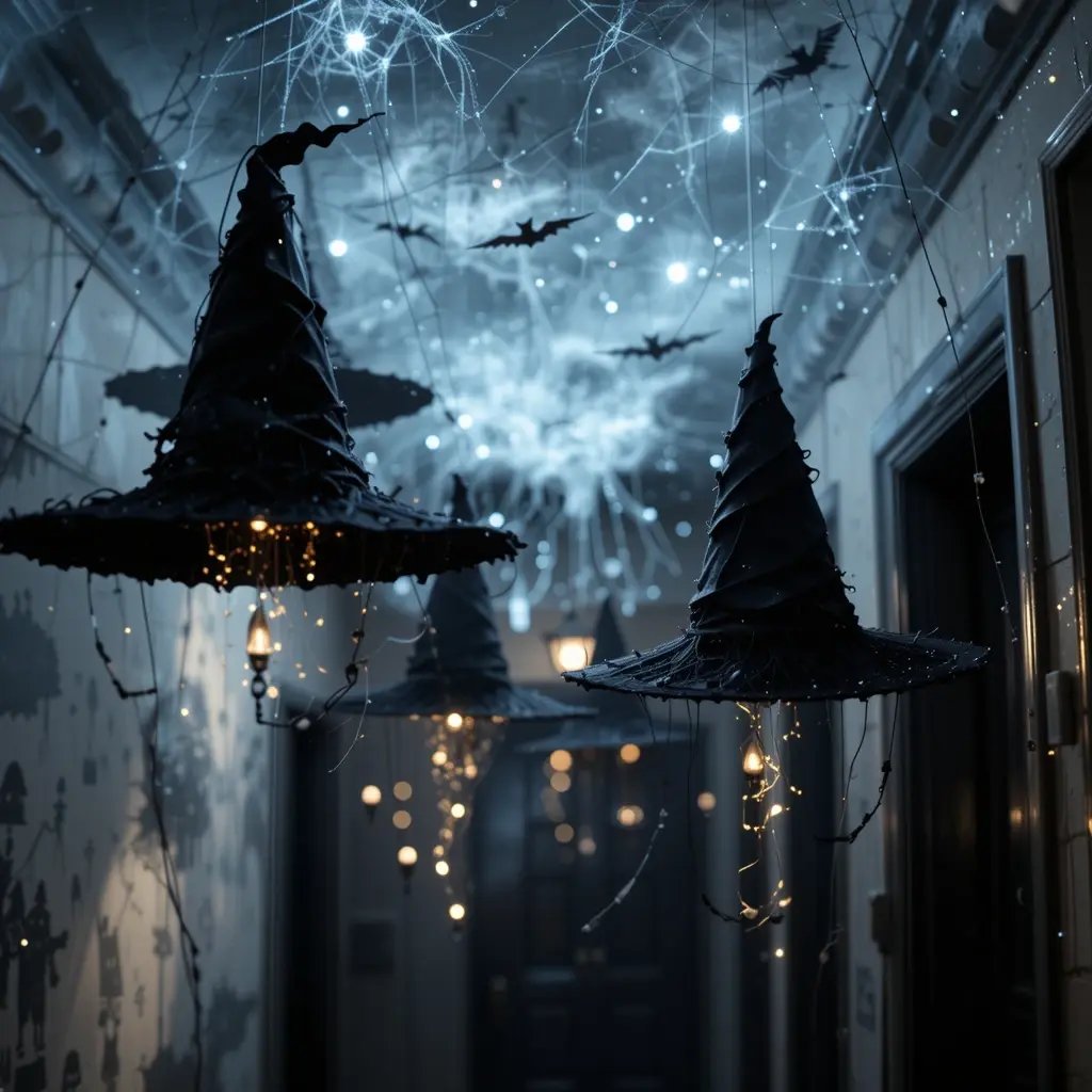 Floating Witch Hats