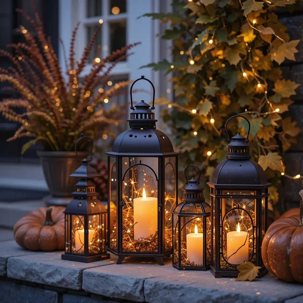 Incorporate Lanterns and String Lights