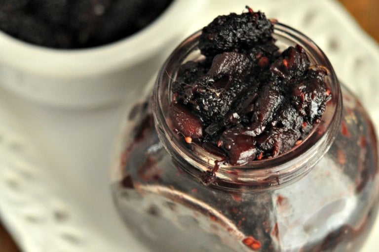 Spiced Mulberry Chutney
