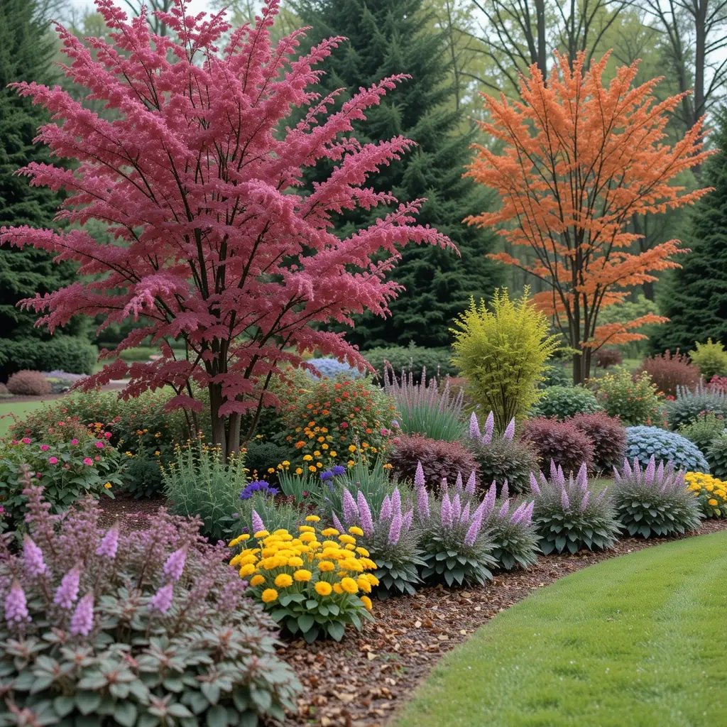 Plan for Four-Season Color