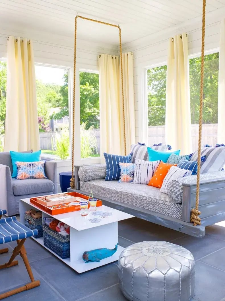 Hang Outdoor Drapery Panels