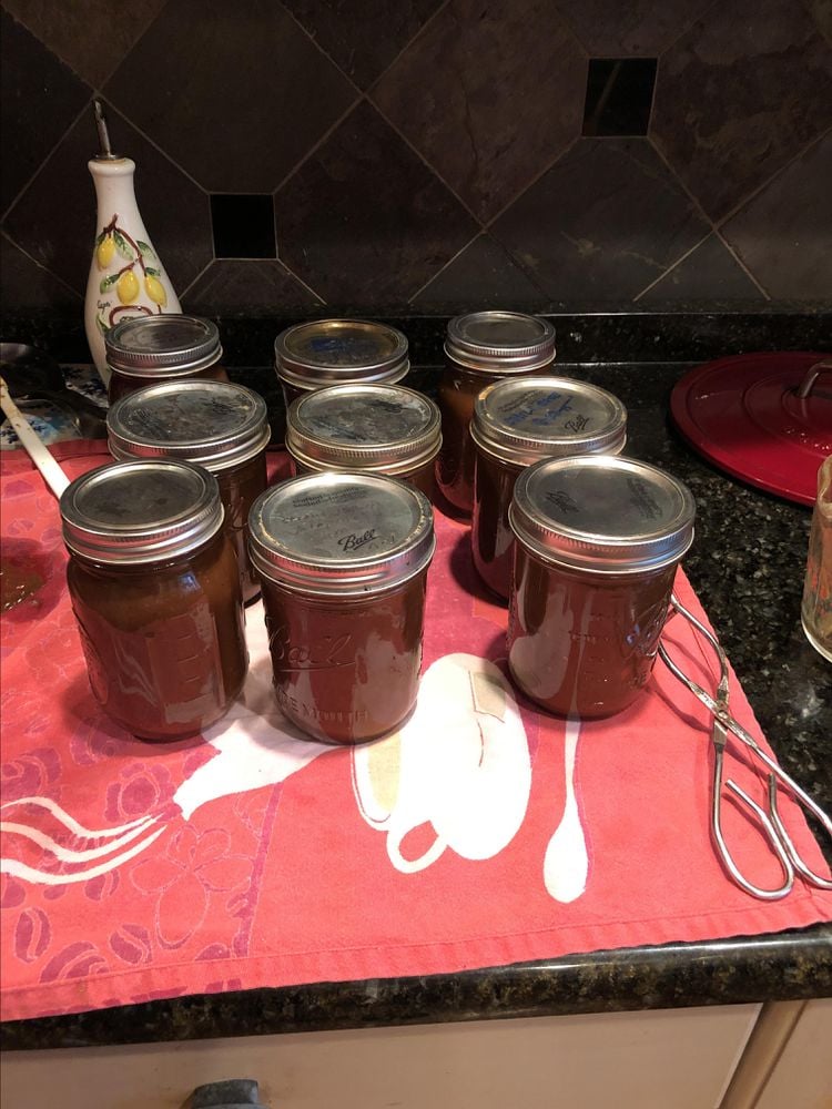 Rhubarb BBQ Sauce
