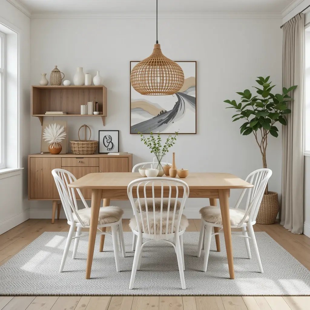 Midcentury Meets Scandinavian Calm