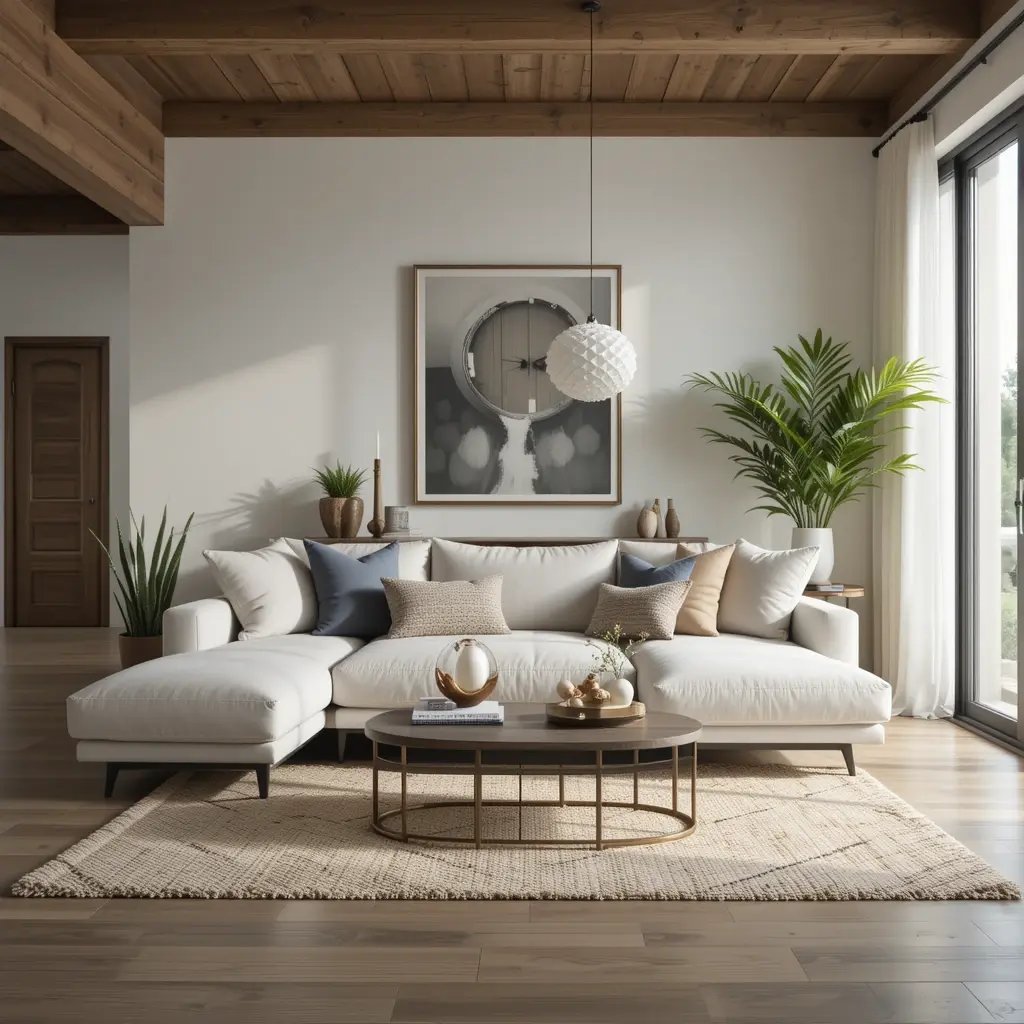 Floating Sofa Layout