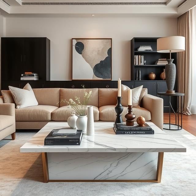 Incorporate a Stylish Coffee Table