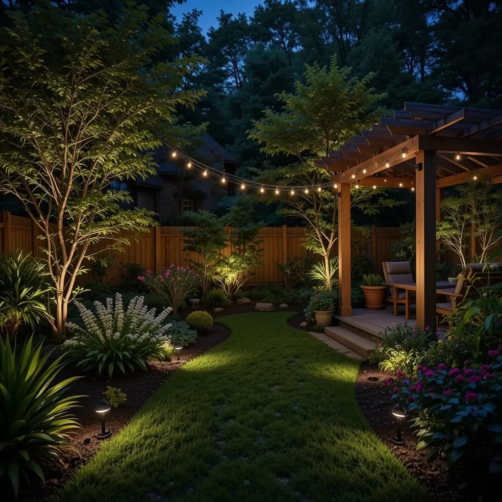 Install Garden Lighting