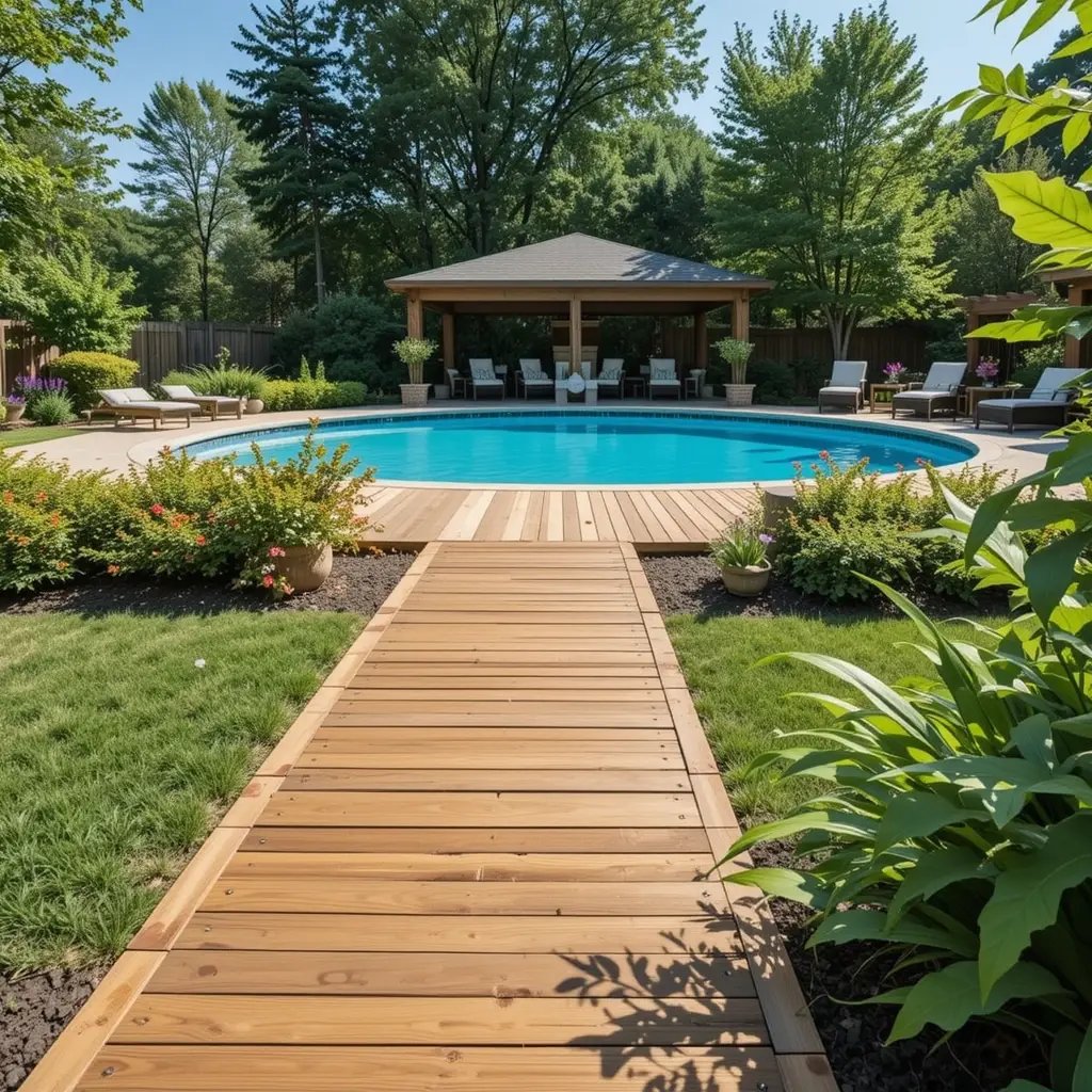 Build a Simple Wooden Walkway