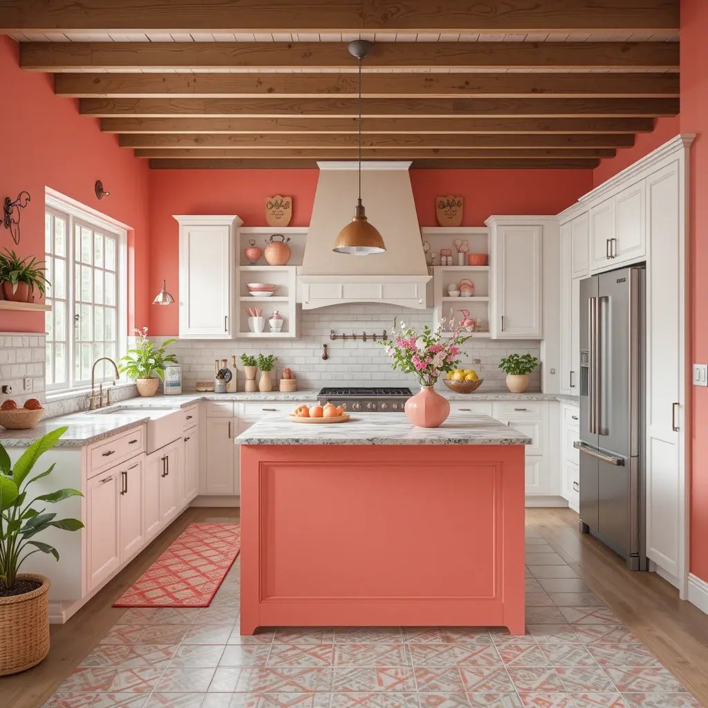 Vibrant Coral