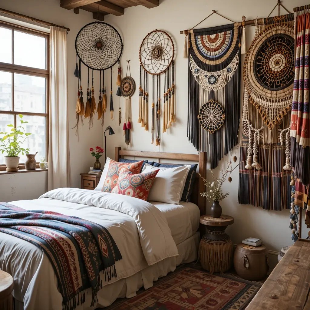Incorporate Dreamcatchers and Ethnic Decor