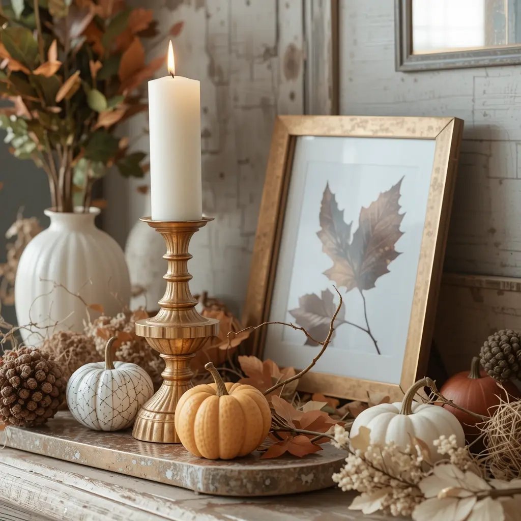 Incorporate Metallic Accents