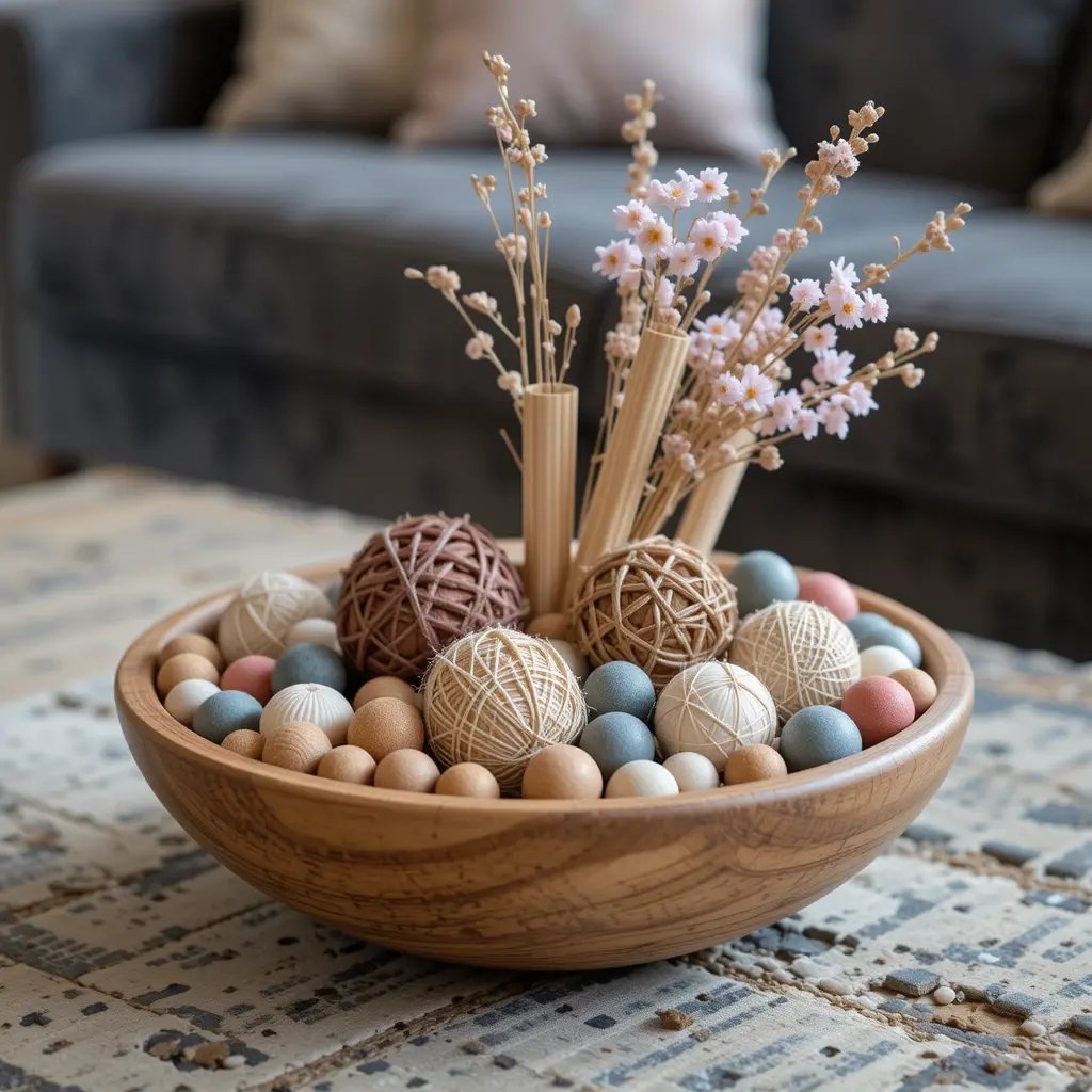 Decorative Bowl of Objects