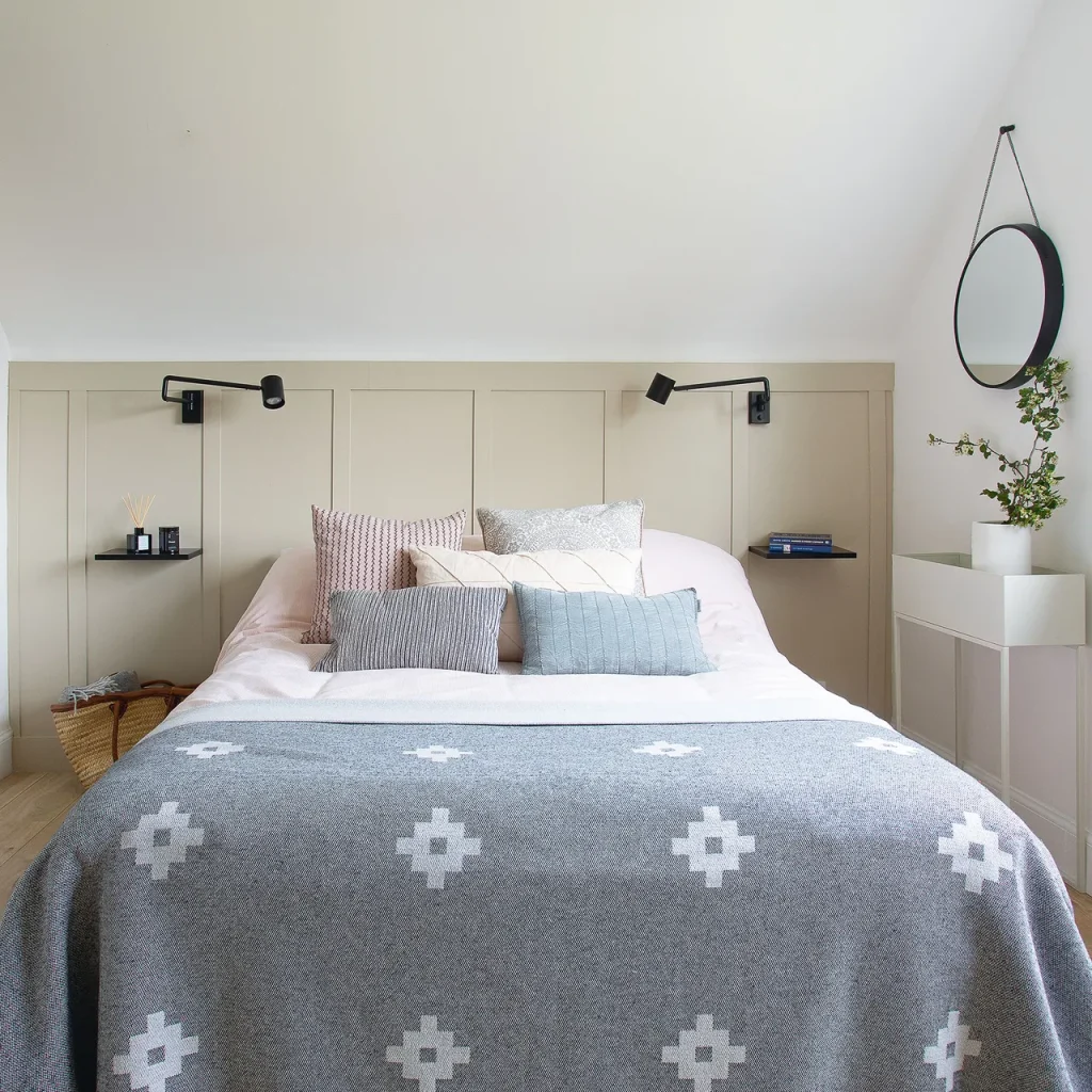 Make the bed the centrepiece of the room