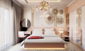 Lily-Shaped Chandelier For Romantic Lighting In Your Bedroom