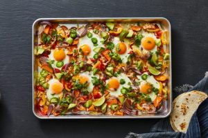 Sheet Pan Breakfast Fajitas