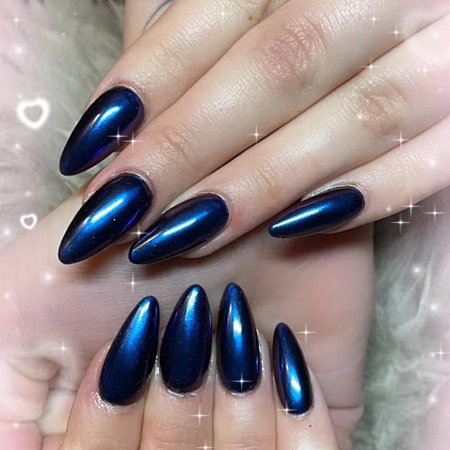 Metallic Navy Blue