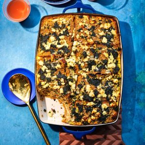 Spinach & Feta Strata
