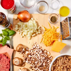  Ground Beef & Pasta Skillet