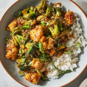 Sesame Tofu & Broccoli