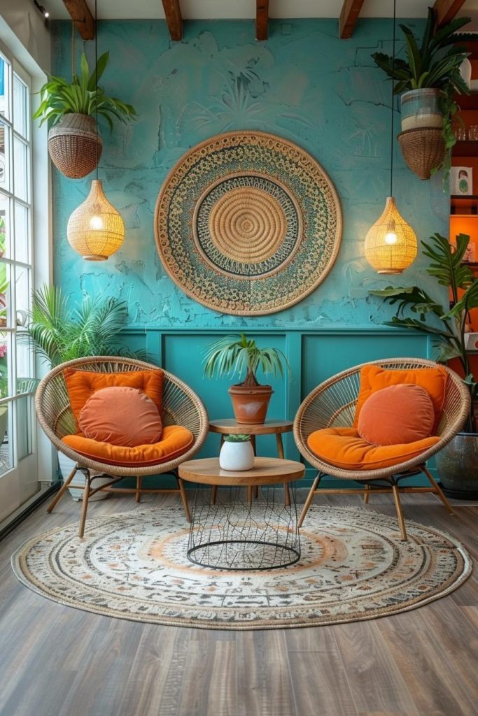 Eclectic Fusion Of Vintage And Moder