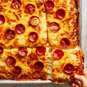 Lunch Lady Sheet-Pan Pizza