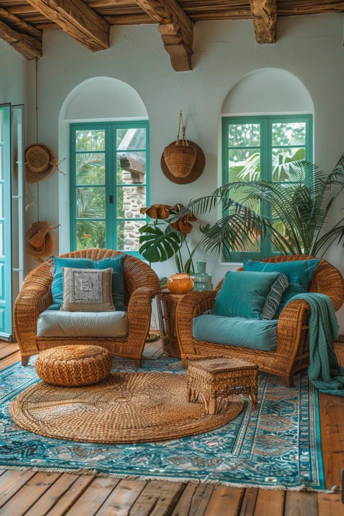 Eclectic Fusion Of Vintage And Modern