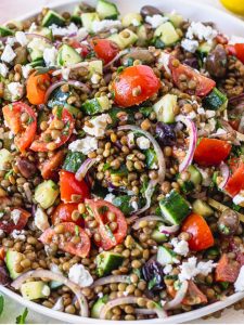 Lentil salad