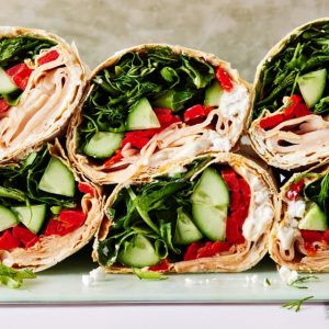 Turkey Lavash Wraps