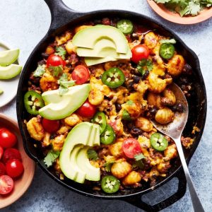Taco Gnocchi Bake