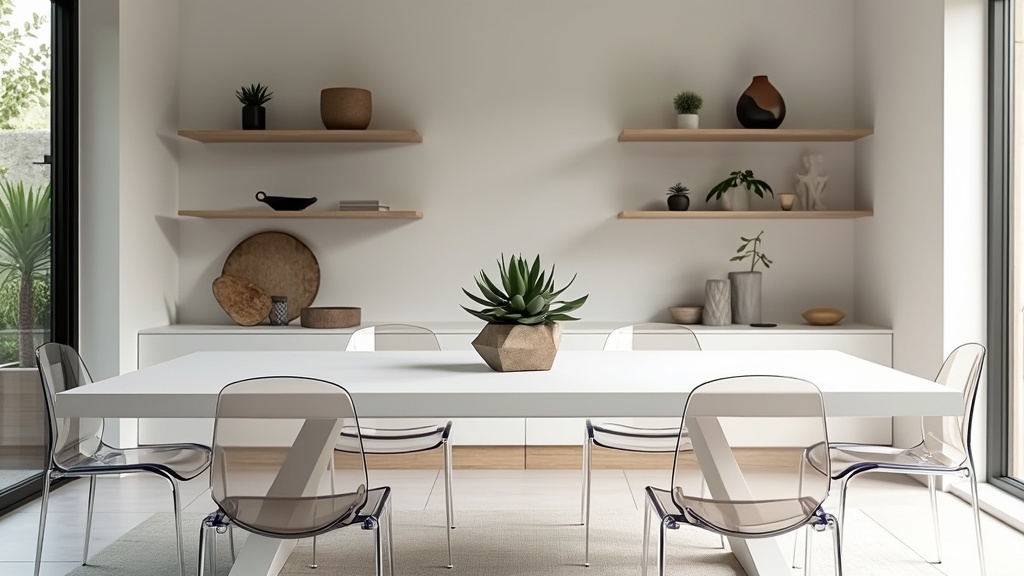Modern Minimalist Dining Room