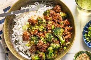 Ground Beef and Broccoli Stir Fry