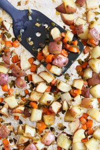 Sheet pan home fries