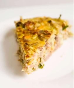 TUNA BREAKFAST QUICHE