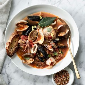 Brodetto di Pesce (Adriatic-Style Seafood Stew)